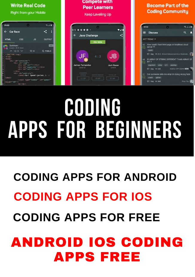 Best coding apps for beginners